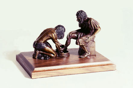 "Divine Servant"® Sculpture Bronze 1/12 Life-size 