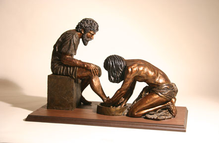 "Divine Servant"® Sculptue Bronze 1/3 Life-size 