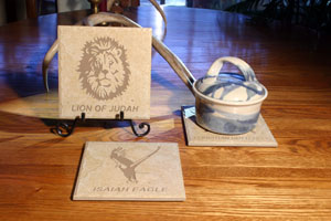 6" Etched Tiles