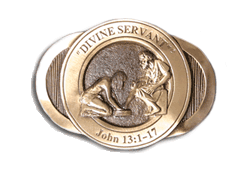 "Divine Servant"© Bronze Belt Buckle