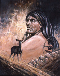 "Ishi" Painting Print